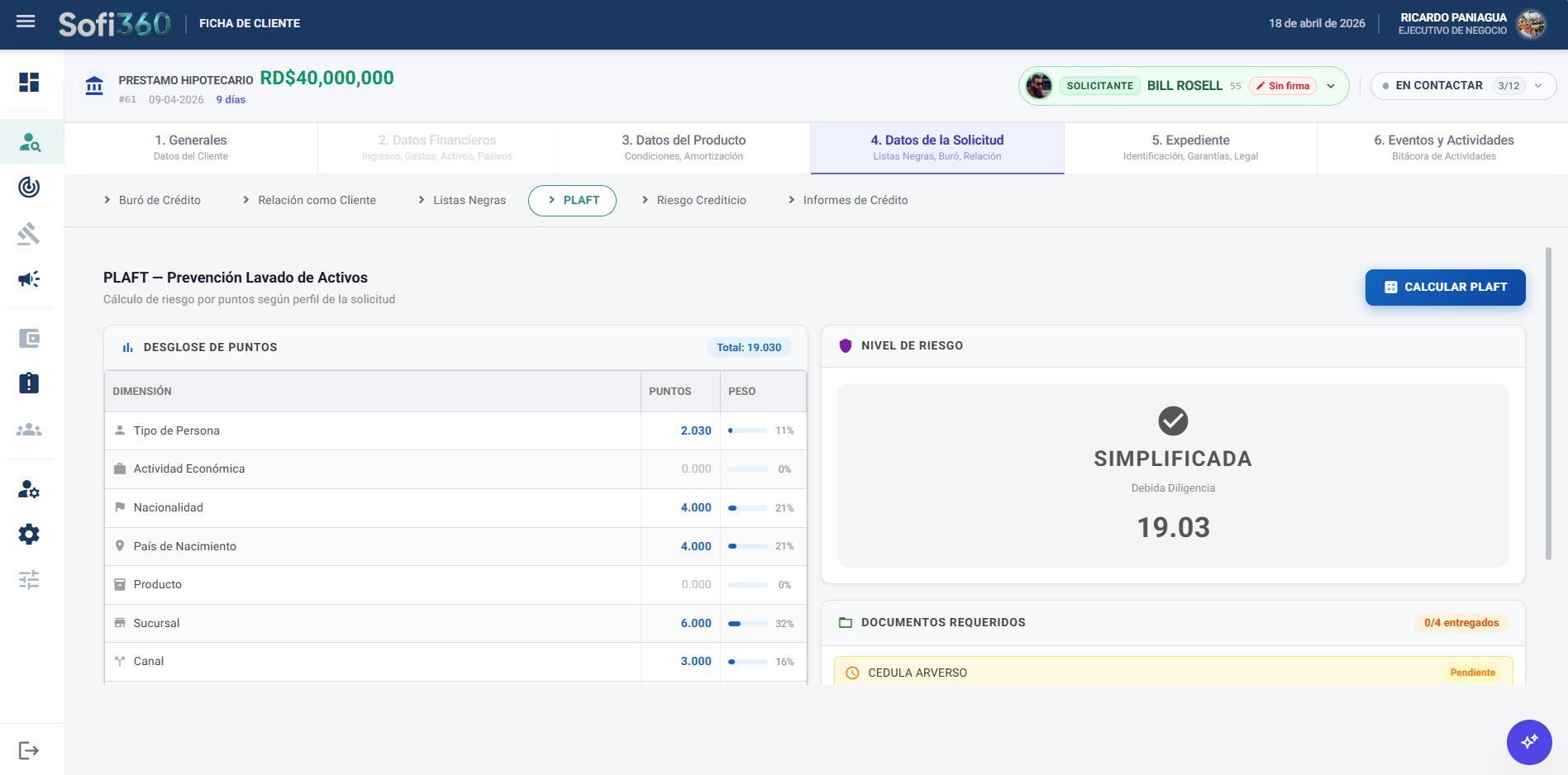 Sofi360 Credit Scoring Dashboard